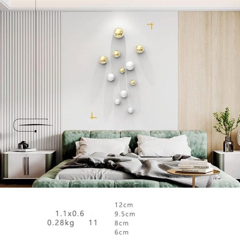 Moderne minimalistische abstrakte Wandkunst für zeitgenössische Räume
