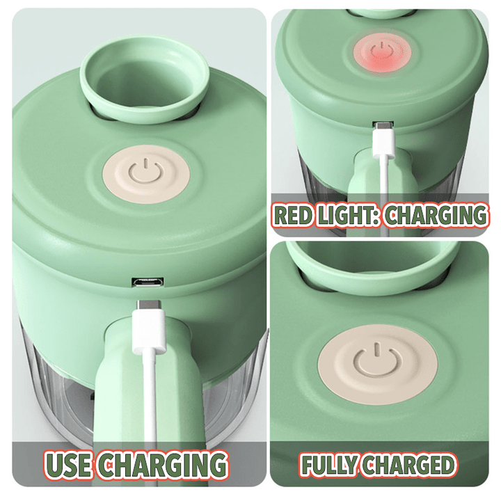 ChopFlex | Cordless Multifunctional Electric Grinder – Effortless Slicing, Chopping &amp; Cleaning 
