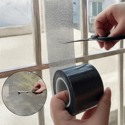 BugBlocker™ - Wetterfeste Reparaturklebeband für Fliegengitter