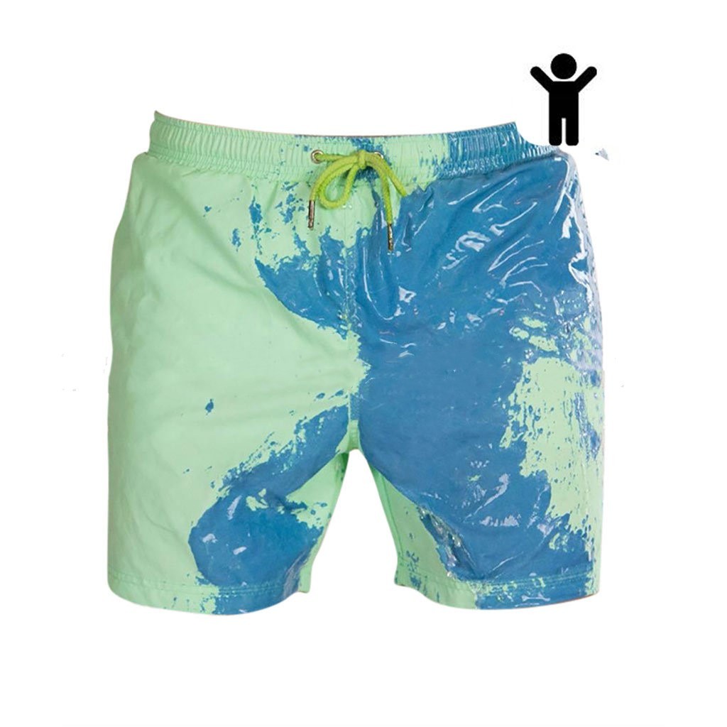 AquaGlow™ | Swim Trunks - Immerse yourself in color! 