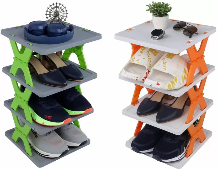 ShoeStack™ | Multi-layer stackable shoe rack 