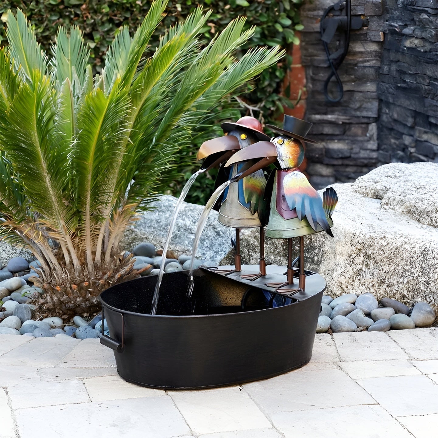 BeakWells™ | Water fountain with animal mouth