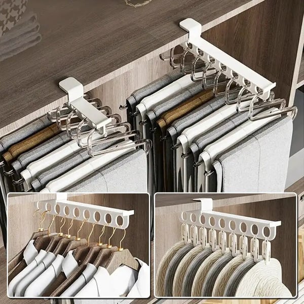 1+1 Free | PullOut™ - Extendable Clothes Rail [Last Day Discount]