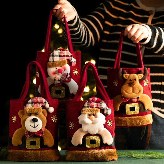 RedTote™ – Festive Linen Gift Bags | Holiday Collection