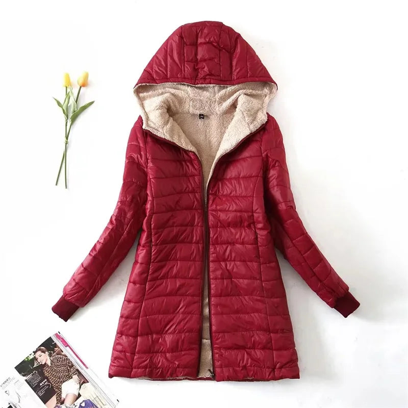 50% off | Emilia™ | Women's Fleece-Lined Hooded Jacket