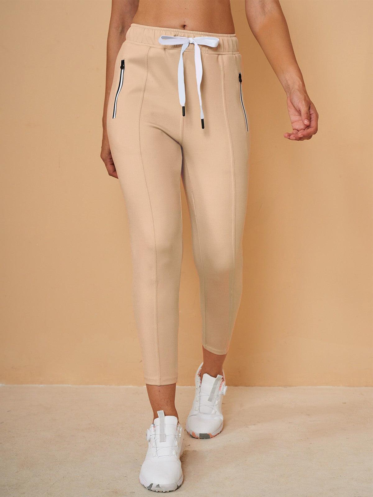 Plushee™ Drawstring Jogging Capri Pants