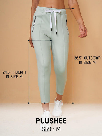 Plushee™ Drawstring Jogging Capri Pants