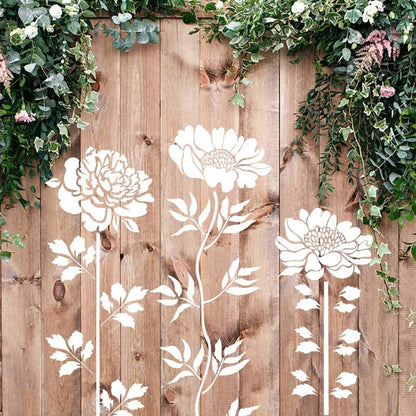 50% off | FlowerCraft™ - Large Decorative Flower Stencils [Last Day Discount] 