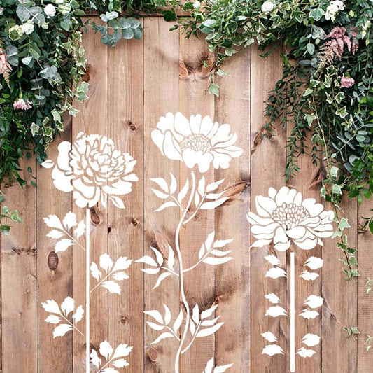 50% off | FlowerCraft™ - Large Decorative Flower Stencils [Last Day Discount] 