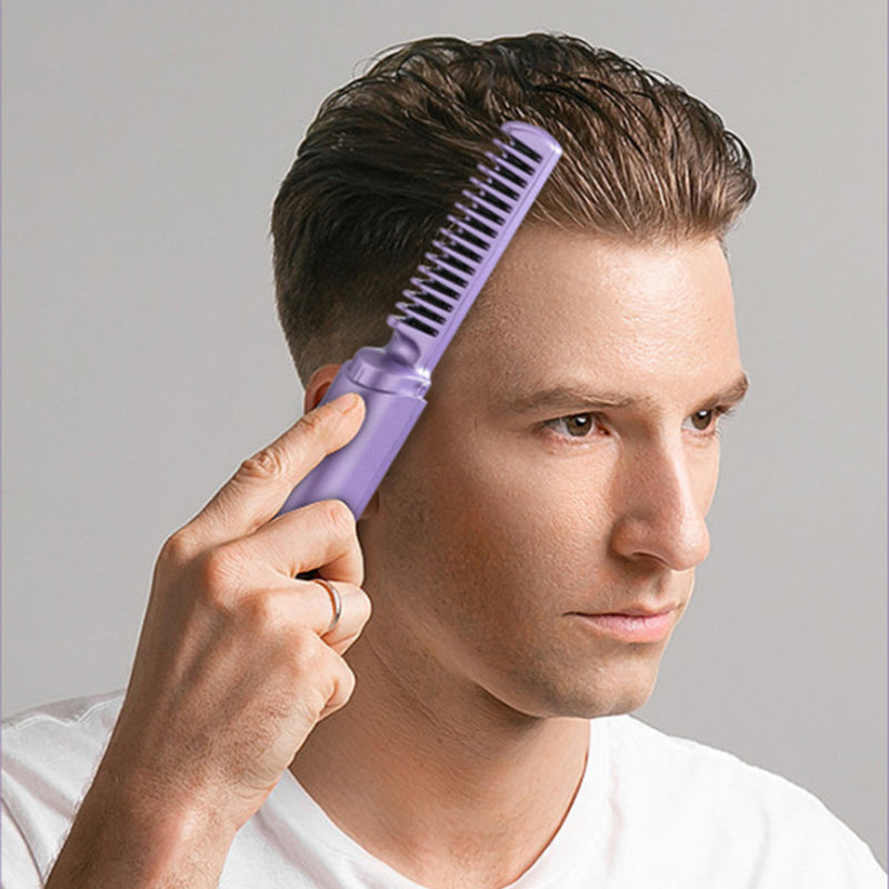 HairGlam™️ | 2 in 1 electric comb / curling iron and straightener
