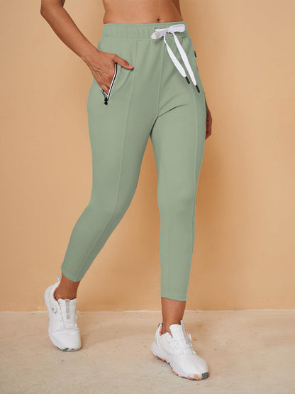 Plushee™ Drawstring Jogging Capri Pants