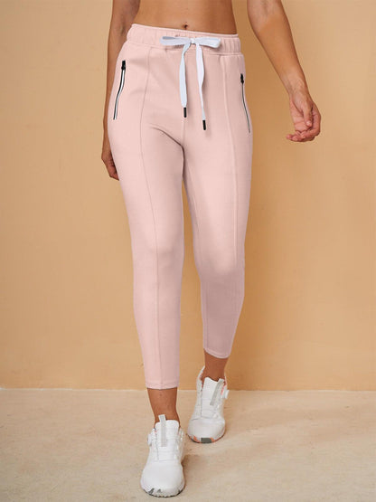 Plushee™ Drawstring Jogging Capri Pants