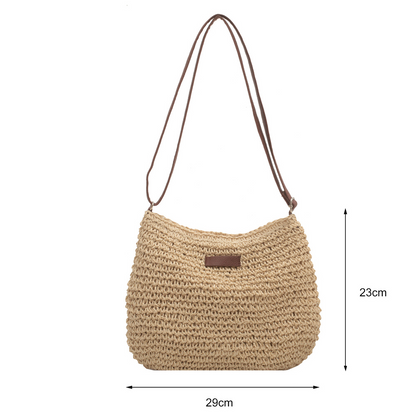 Laramie™ | Vintage-look crocheted hobo bag