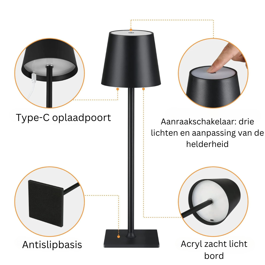 GlowTable™ | Wireless Rechargeable Table Lamp