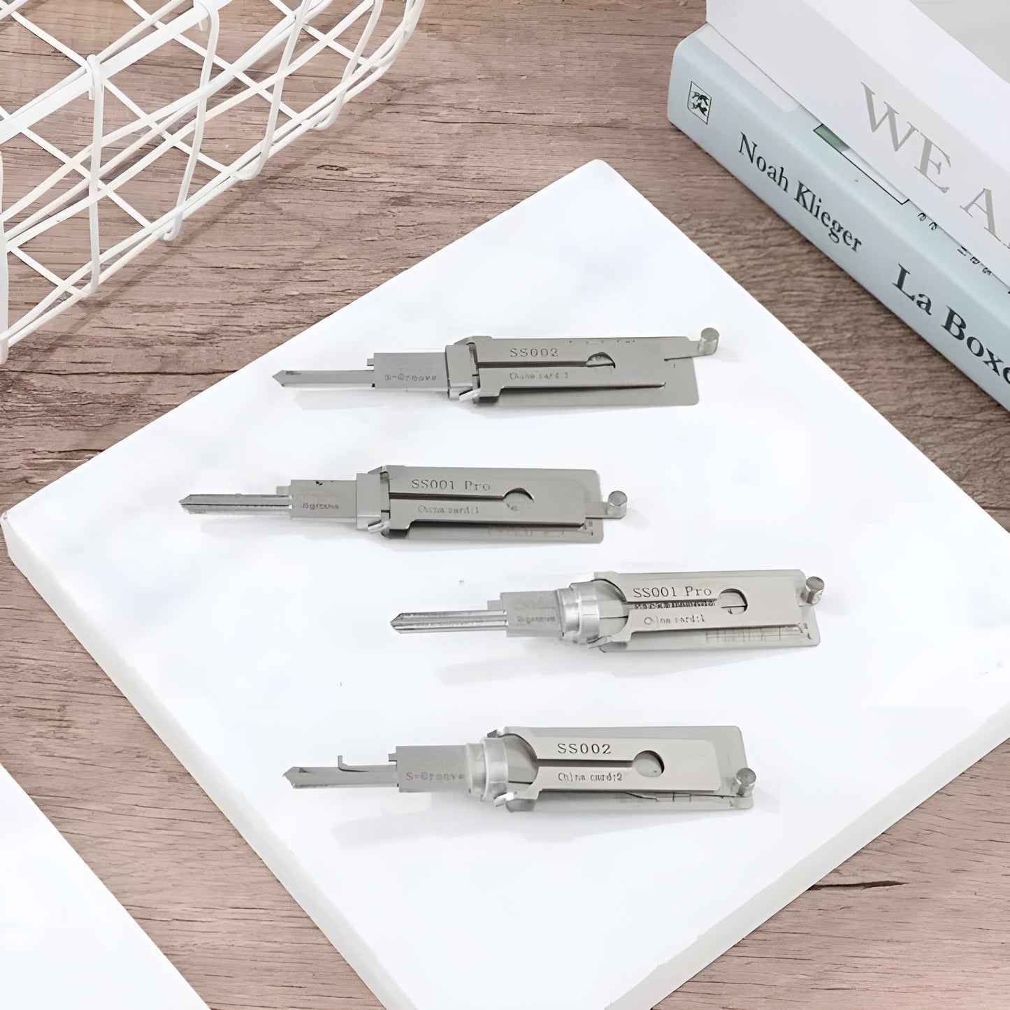 MasterKey™ - Präzises Schlosserwerkzeug für exaktes Schlüsselzuschnitt (SS001 Pro)