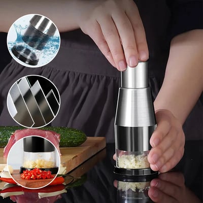 PressChop™ | Effortlessly chop garlic and other ingredients