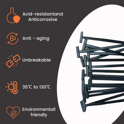 LockStrap™ - Robuste selbssichernde Kabelbinder für sichere Organisation