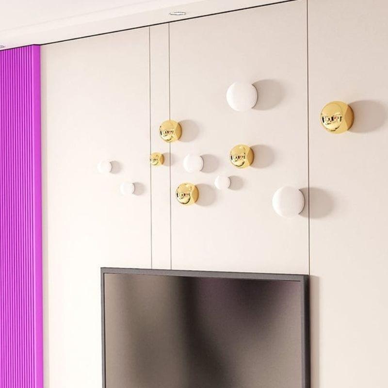 Moderne minimalistische abstrakte Wandkunst für zeitgenössische Räume