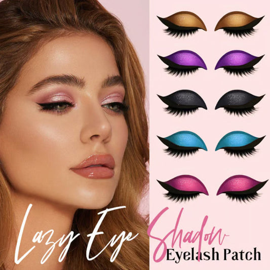 3-in-1 Lidschatten-, Eyeliner- und Wimpernaufkleber-Set für sofortigen Glamour