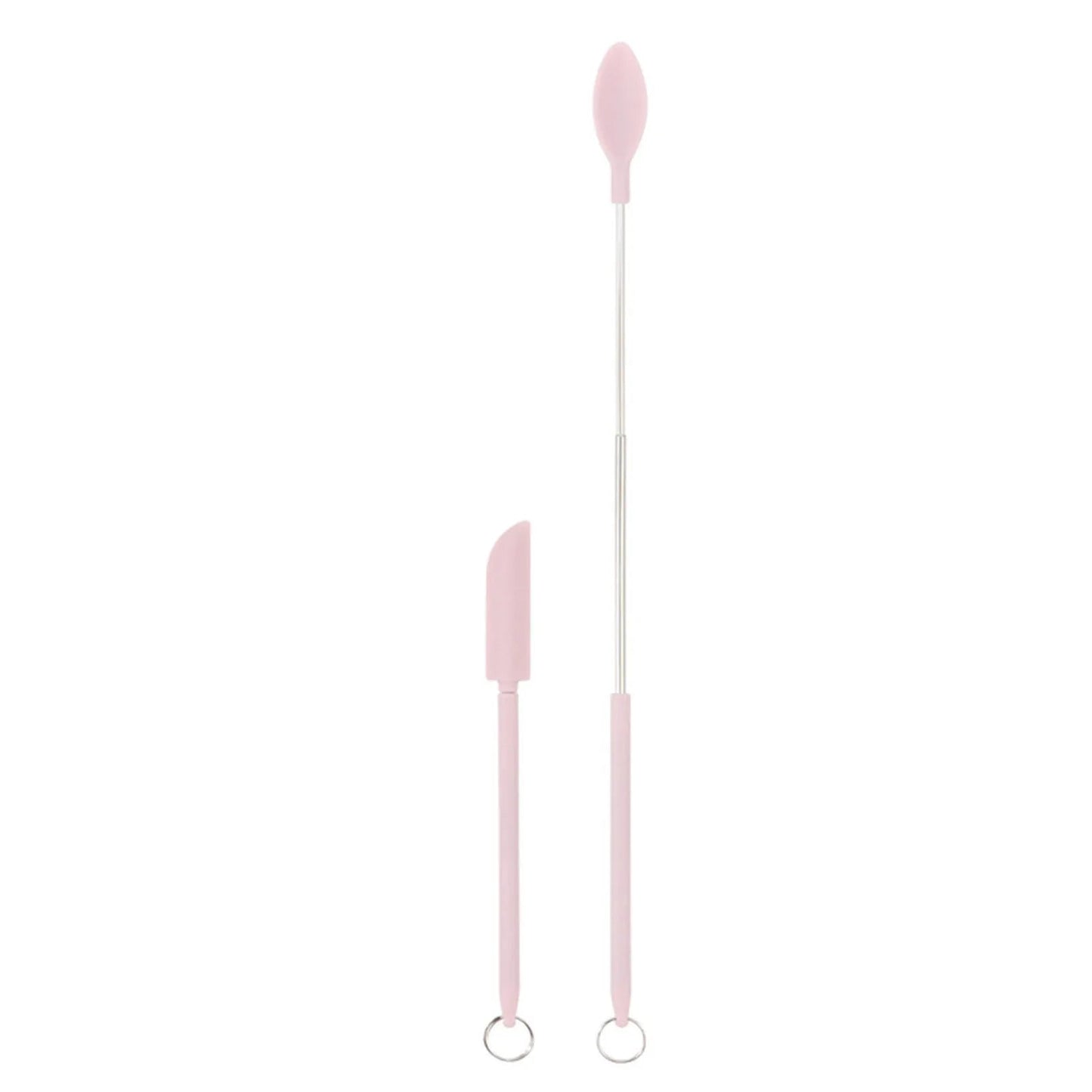 Set aus Mini-Silikon-Spateln für Backen und Kochen