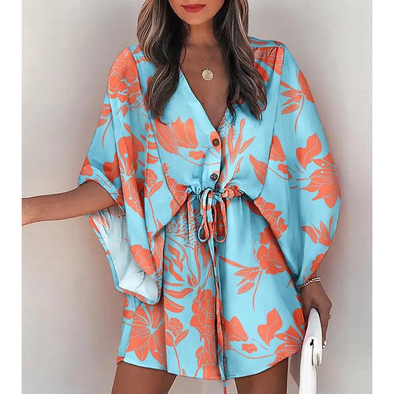 WOLFF™ | Elegant summer set with a floral print