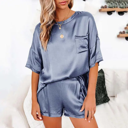 Viola™ | Satin Two-Piece Set