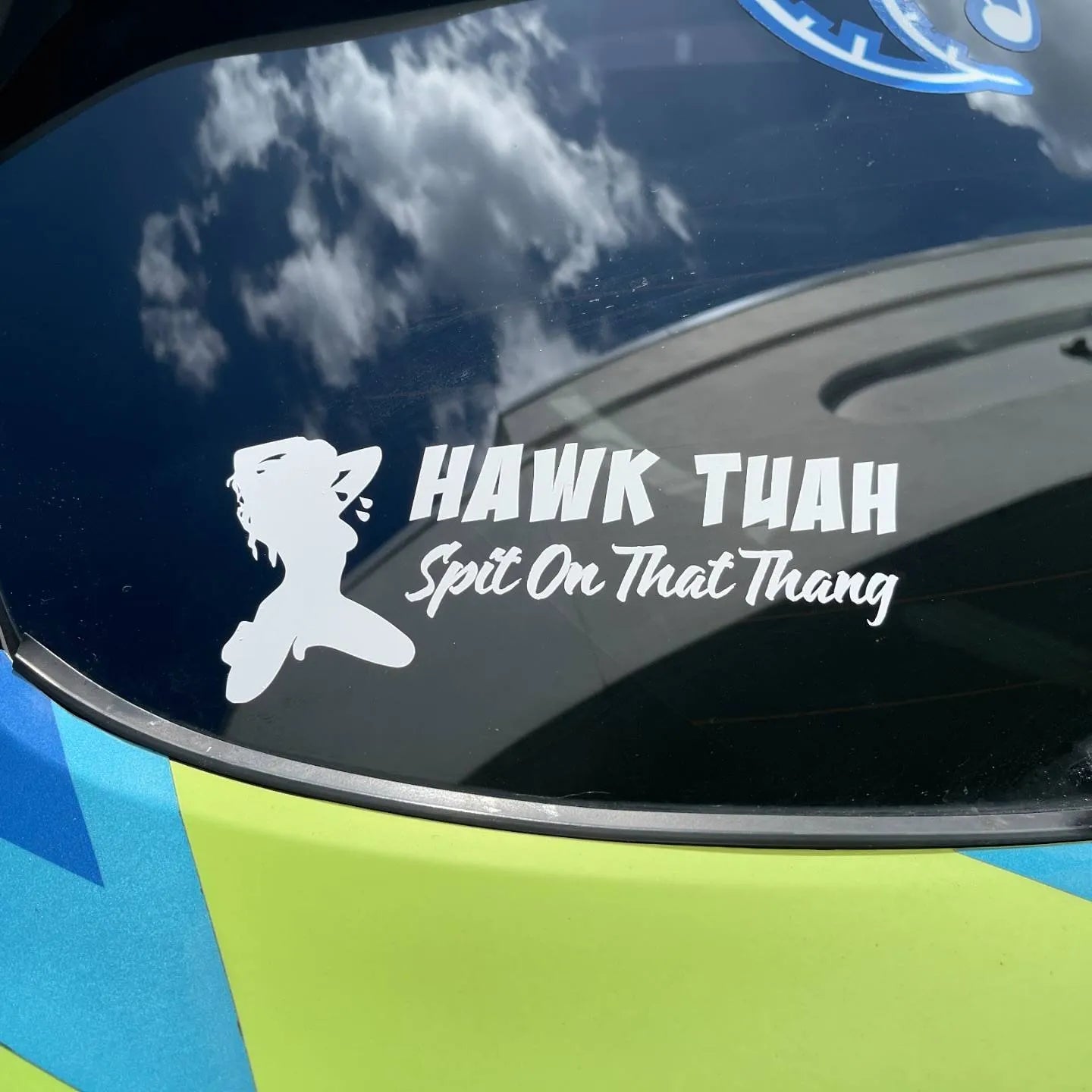 Hawk Tuah Sticker™ | Spit on that thang car 