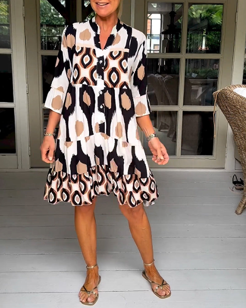 Beatrix™ | Stylish printed dress