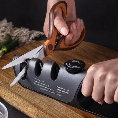 SharpAngle™ – Angle-adjustable knife sharpener