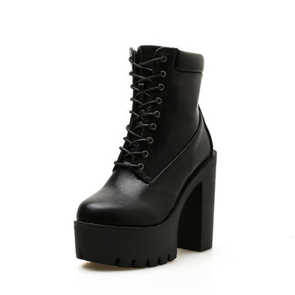 Modivy™ | Fashionable high-heeled ankle boots