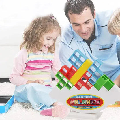 PlayNest™ - Schaukel Stapel Balancier Turm Spielzeug
