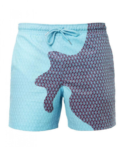 AquaGlow™ | Swim Trunks - Immerse yourself in color! 