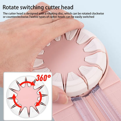 Cutaway™ | 12-in-1 360° Rotary Paper Cutter 