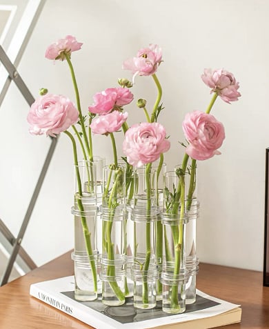 Klappbare Blumenvase Dekoration