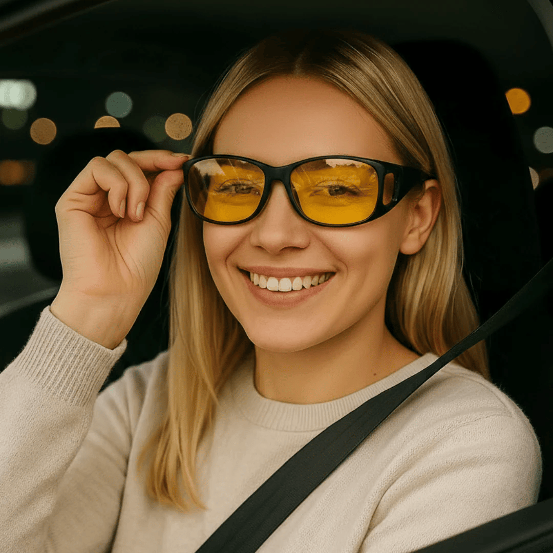 DarkVision™ - Blendfreie Nachtfahrbrille