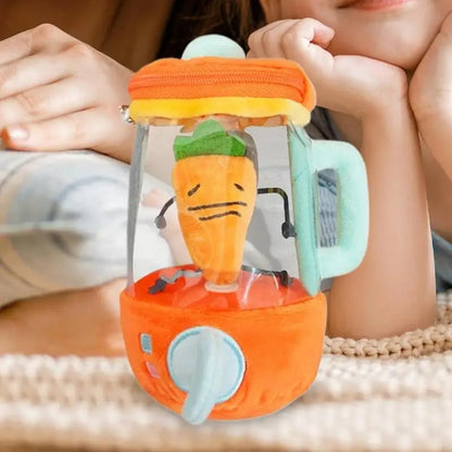 PlushPress™ | Cartoon Plush Doll Toy Carrot Juicer Shape Decorations