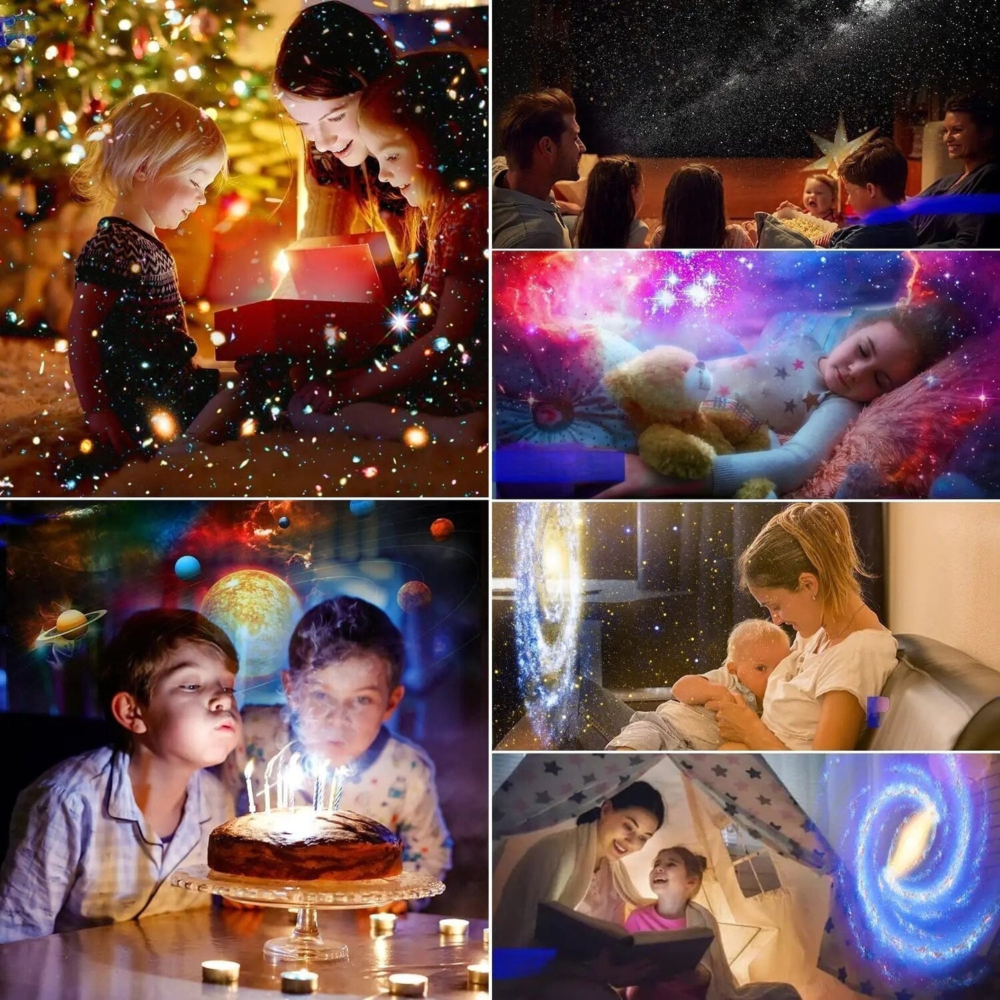 CosmoGlow™ - Sternenhimmel-Lichtprojektor für entspannende Atmosphäre