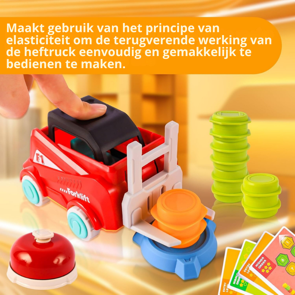 StackMaster Jr. – Steigern Sie Konzentration und motorische Fähigkeiten mit spannendem, schnellem Stapelspaß