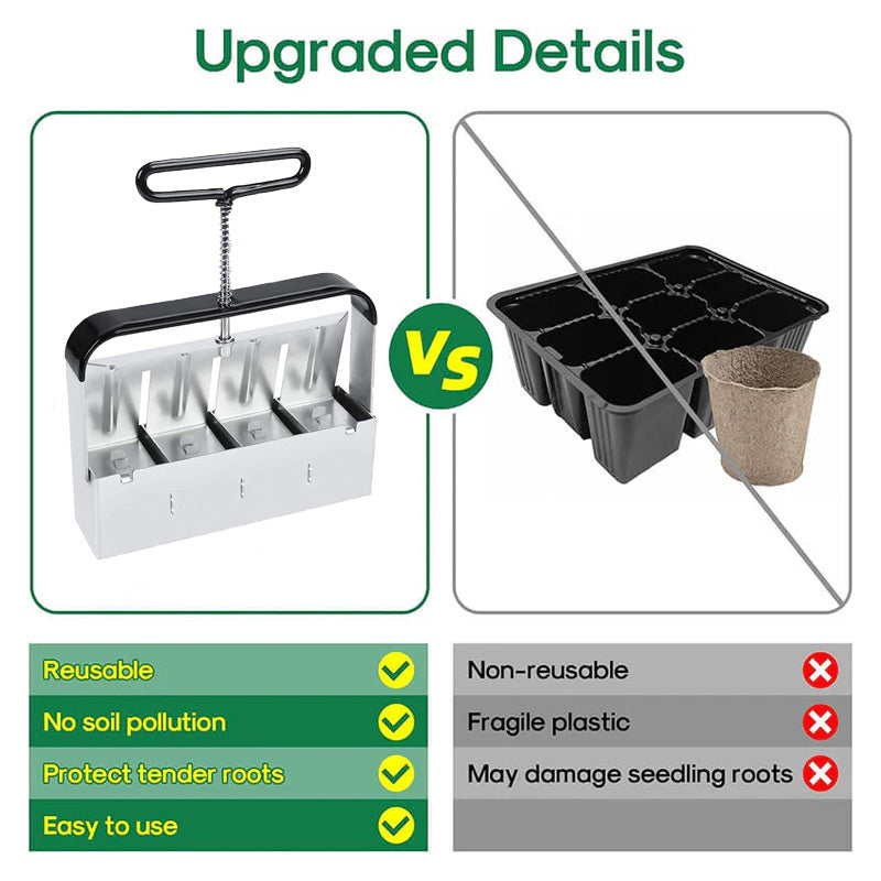 EcoGrower™ - Nachhaltiges Set für die Anzucht von Sämlingen