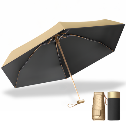 SunGuard - Ultimativer Kompakter Regenschirm Schützt Dich Vor Sonne Und Regen