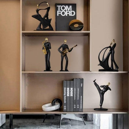 Moderne minimalistische Wohnakzent-Dekorationen