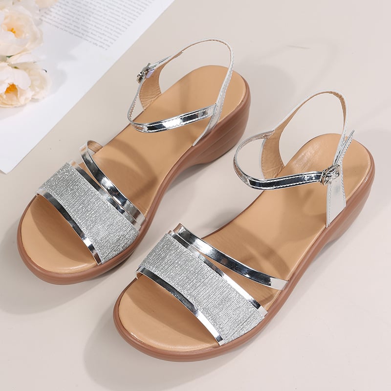 WedgeWonders™ | Women's Open Toe Wedge Sandals
