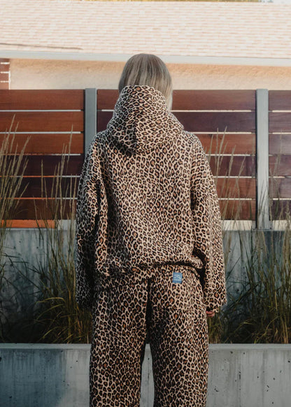 50% off | Elena™ - Unisex Cheetah Print Hoodie [Last Day Discount]