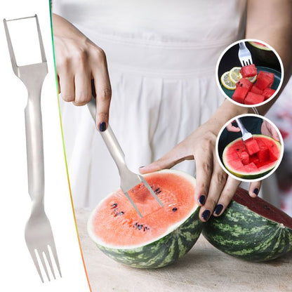 FruchtPro™ | 2-in-1 stainless steel fruit cutter