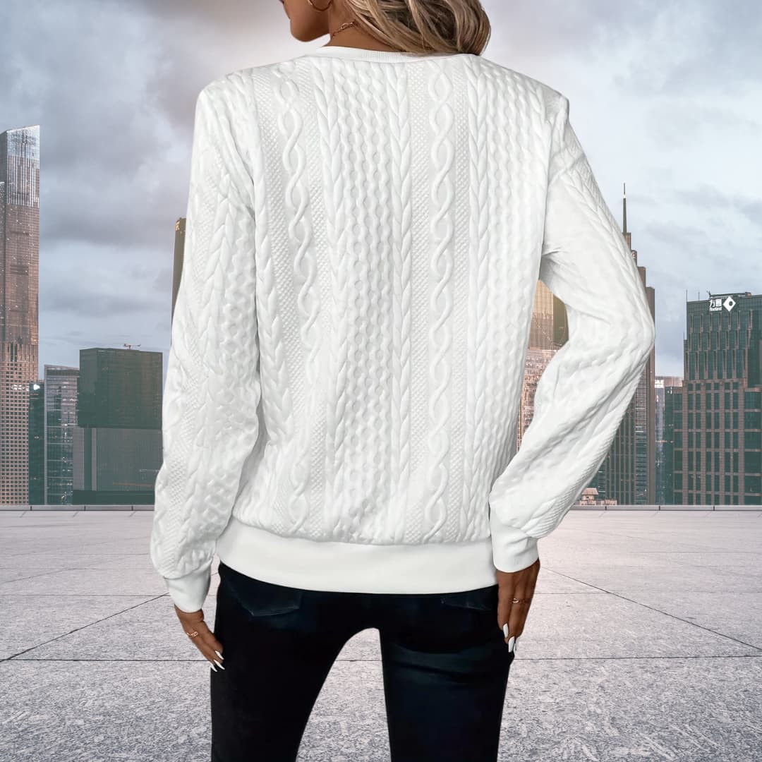 Iris™ | Stylish knitted sweater