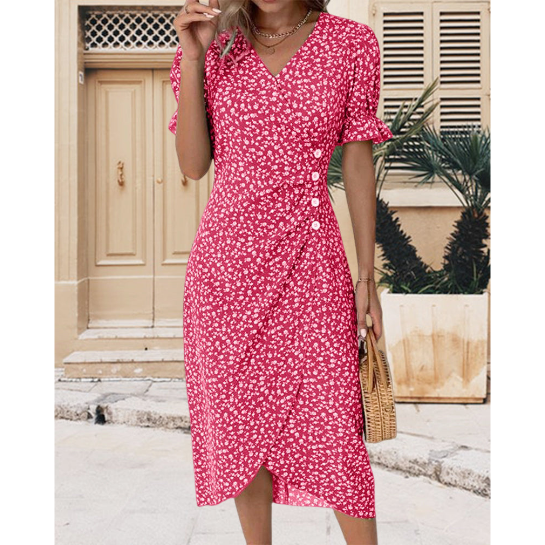 FlorenceWrap™ | Elegant wrap dress