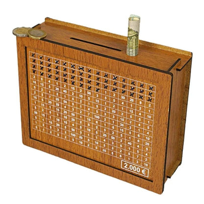 WealthBox™ | Wooden money box