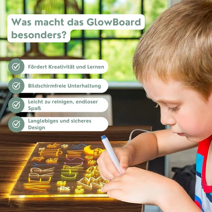 GlowBoard™ | LED drawing board for development