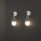 Dekorative Lunavero Wandlampe für Wohnzimmer und Flur