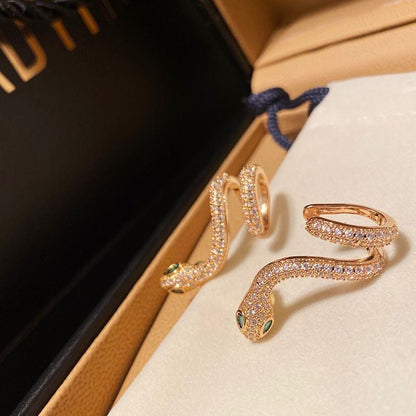 Sinistra™ | Snake Earrings 